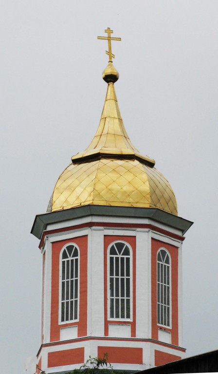 Церковь Вознесения Господня, Ильинск (Советский район, Кировская область). архитектурные детали, Завершение основного объема храма