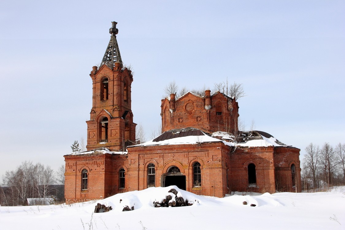 Ситемка. Церковь Иоанна Богослова. фасады