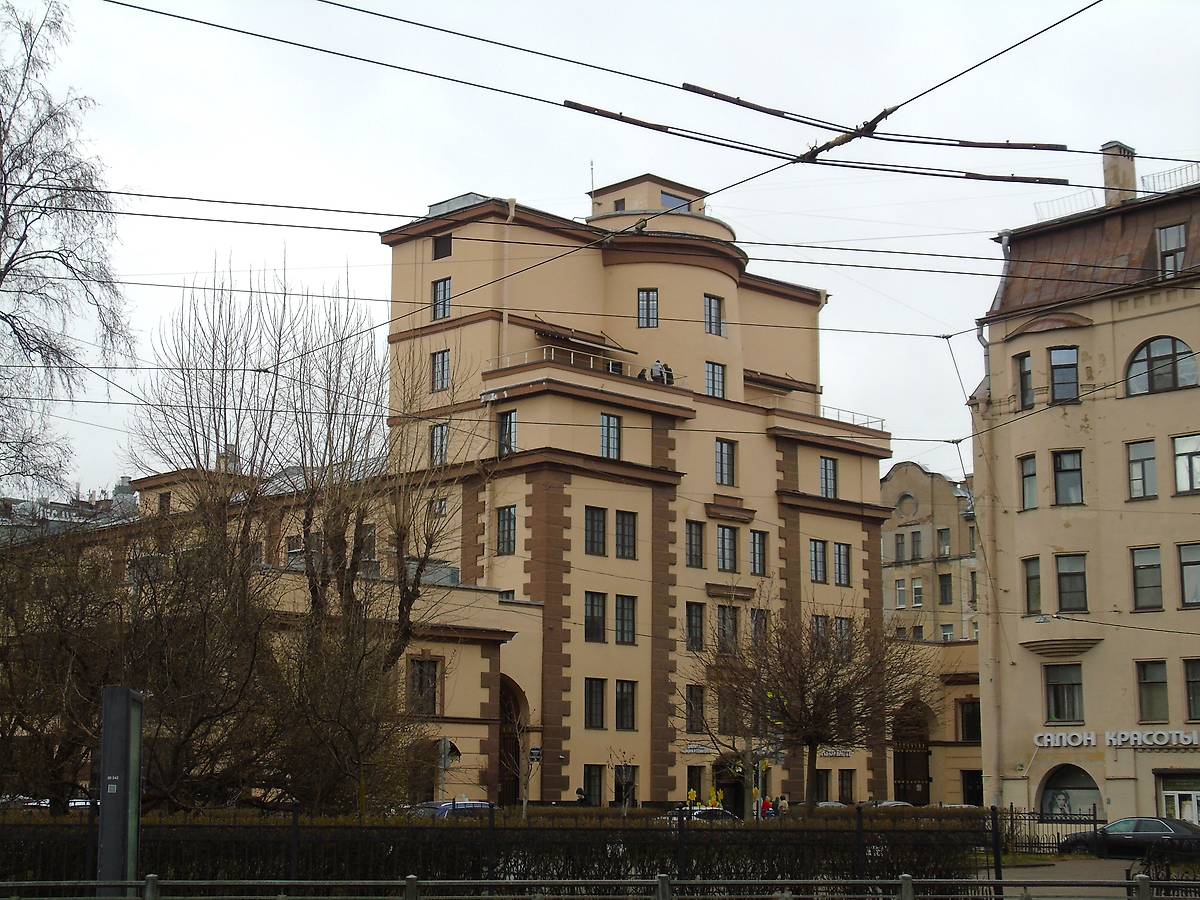 фасады. Церковь Алексия, человека Божия при бывшем Доме милосердия, Петроградский район (Санкт-Петербург, г. Санкт-Петербург)
