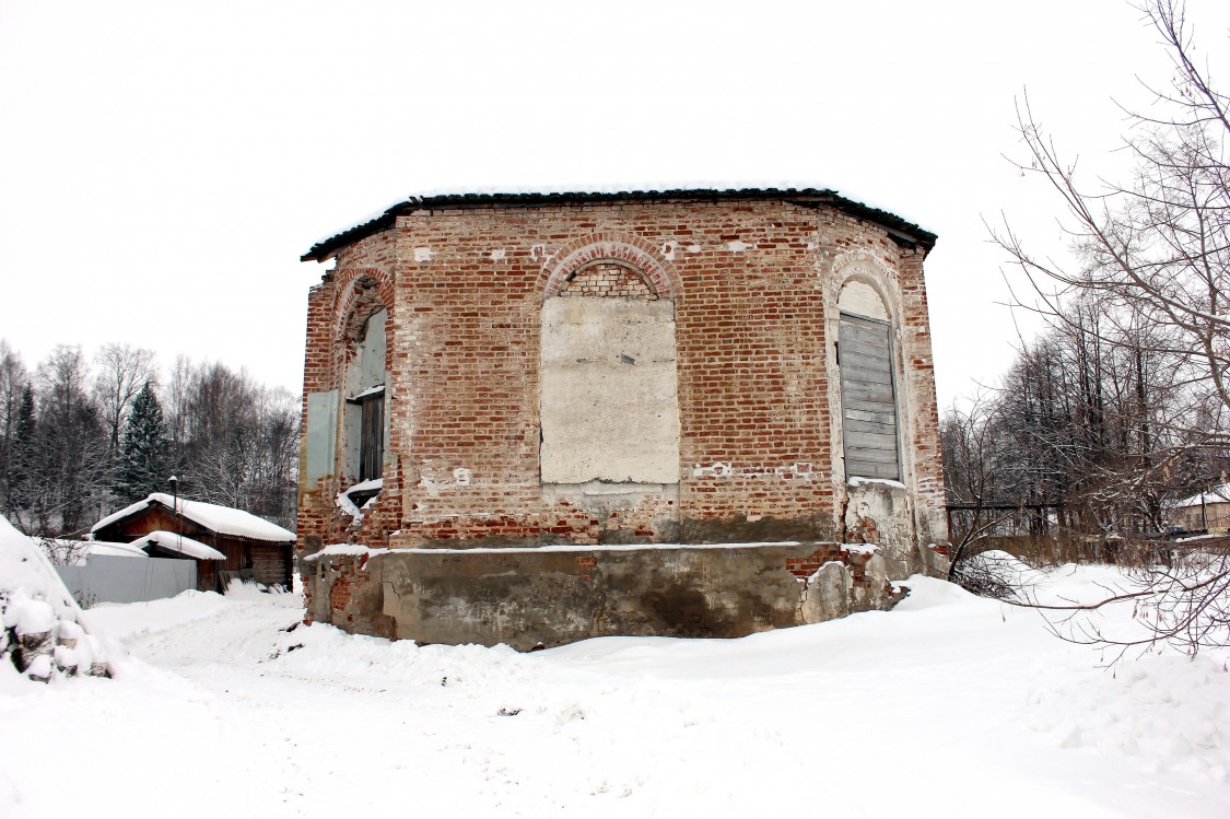 Церковь Рождества Христова, Нагорск (Нагорский район, Кировская область). фасады, Апсида.