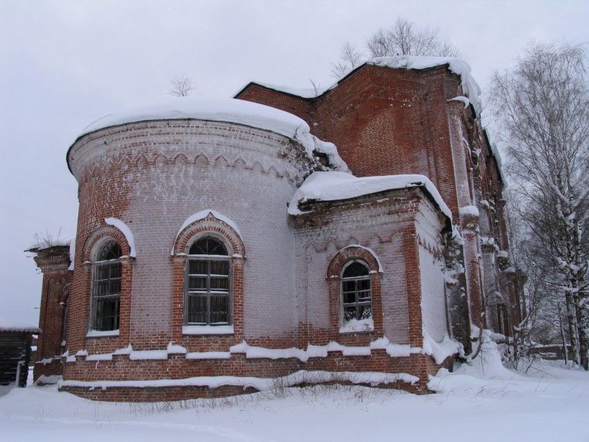 Николаево. Церковь Успения Пресвятой Богородицы. фасады