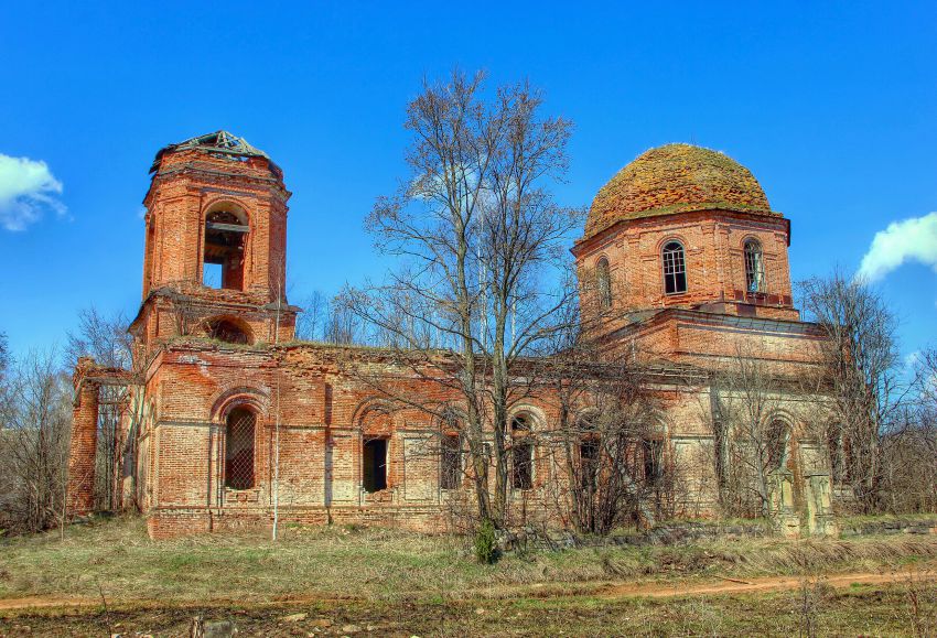 Нестино. Церковь Успения Пресвятой Богородицы. фасады