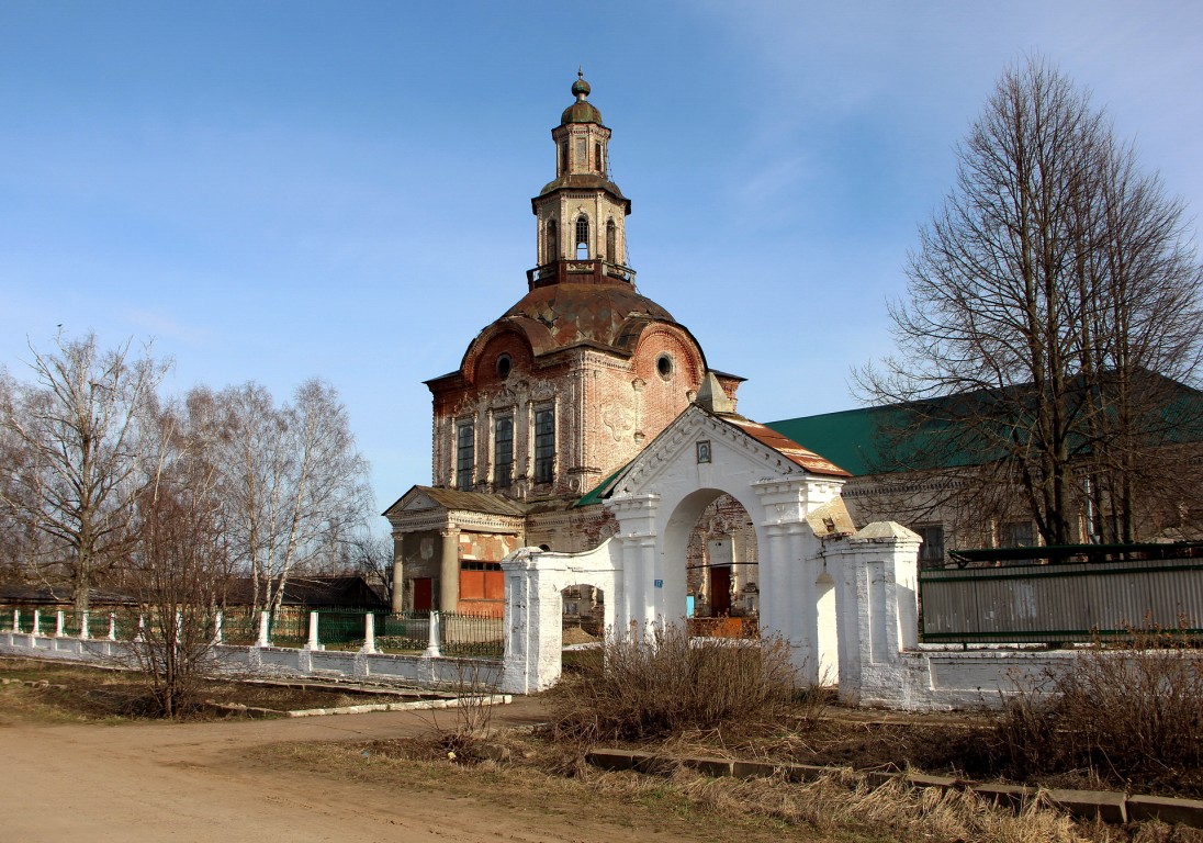 Архангельское. Церковь Спаса Нерукотворного Образа. фасады