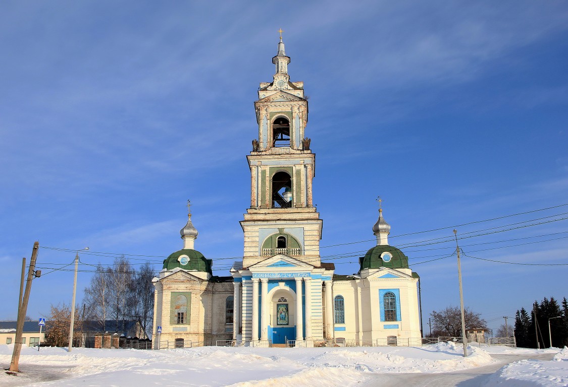 Ильинское. Церковь Введения во храм Пресвятой Богородицы. фасады