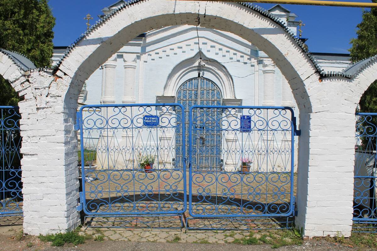 Церковь Покрова Пресвятой Богородицы, Ходары (Шумерлинский район и г. Шумерля, Республика Чувашия). дополнительная информация, Церковные врата