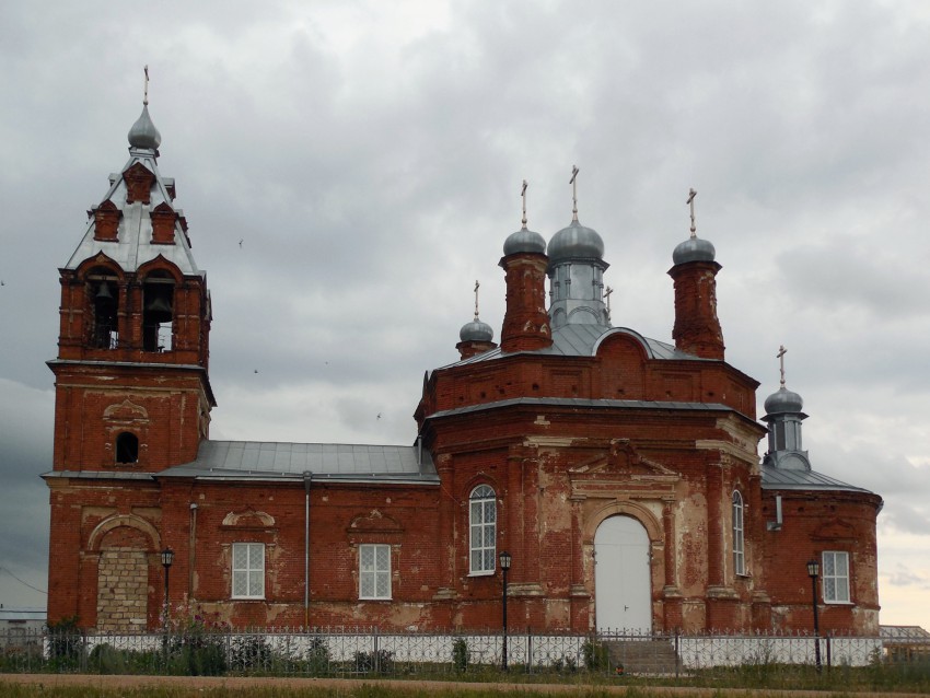 Церковь Вознесения Господня, Кара-Елга (Заинский район, Республика Татарстан). фасады