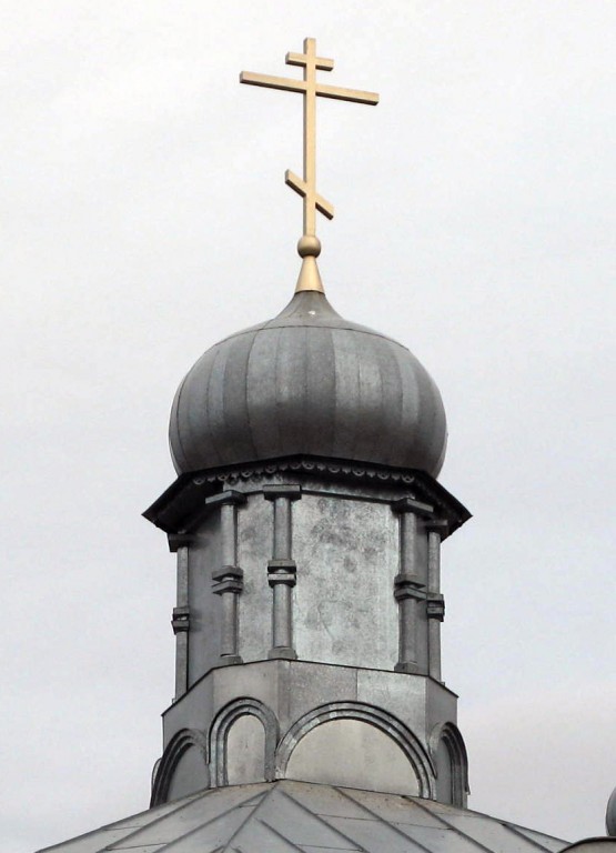 Церковь Вознесения Господня, Кара-Елга (Заинский район, Республика Татарстан). архитектурные детали,  Завершение основного объема  храма