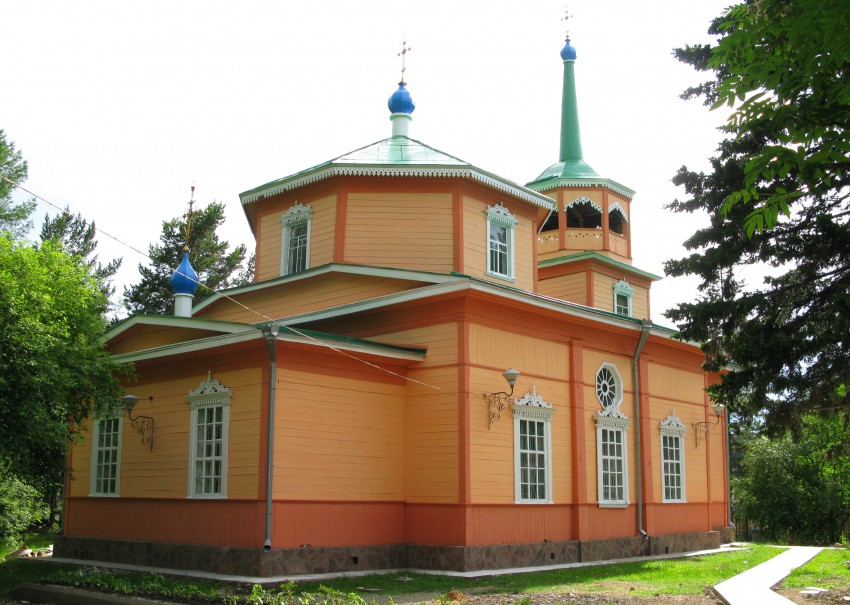 Листвянка. Церковь Николая Чудотворца. фасады