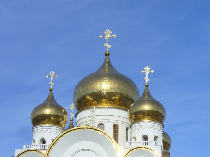 Кафедральный собор Казанской иконы Божией Матери, Альметьевск (Альметьевский район, Республика Татарстан). архитектурные детали