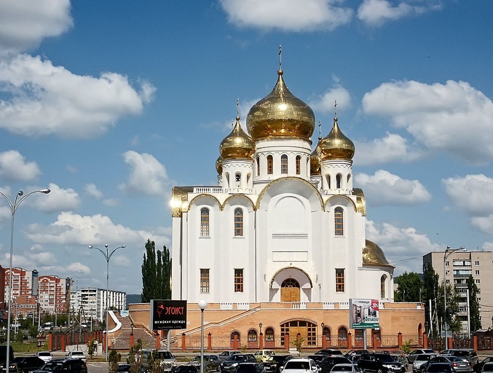 Кафедральный собор Казанской иконы Божией Матери, Альметьевск (Альметьевский район, Республика Татарстан). фасады