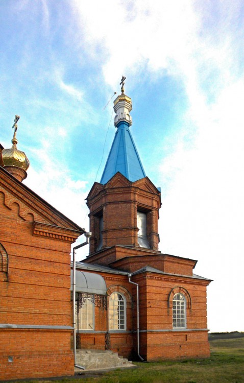 Большое Анненково (Никитинка). Церковь Богоявления Господня. фасады