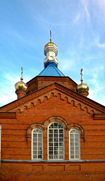 Большое Анненково (Никитинка). Церковь Богоявления Господня. фасады