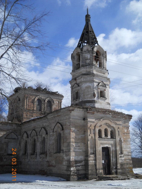 Церковь Петра и Павла, Любавичи (Монастырщинский район, Смоленская область). фасады