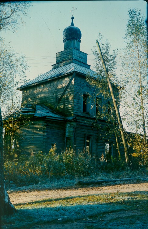 Дымцево. Церковь Николая Чудотворца. фасады, 1994