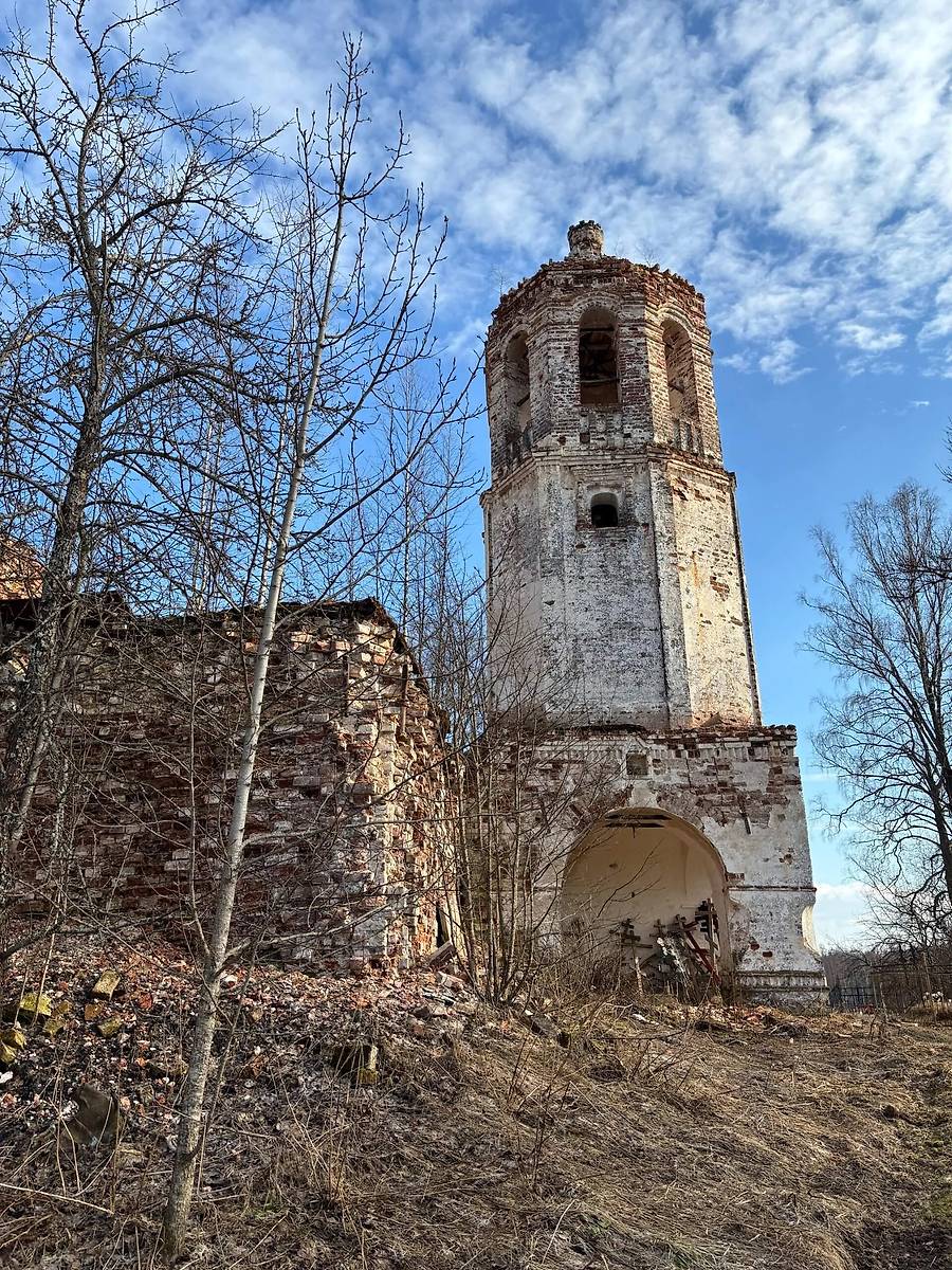 архитектурные детали. Церковь Успения Пресвятой Богородицы, Добрыни (Максатихинский район, Тверская область)