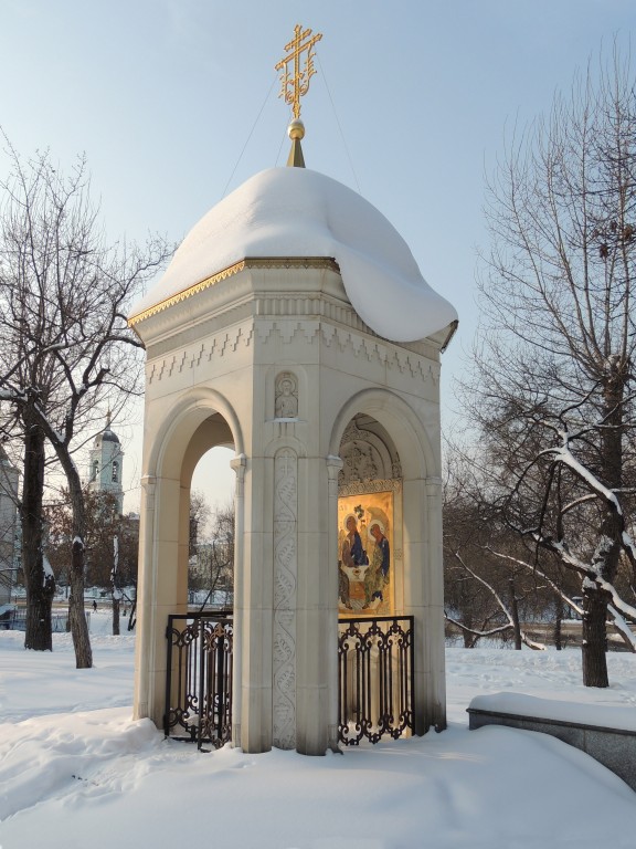 Таганский. Спасо-Андроников монастырь. Часовня Троицы Живоначальной. фасады