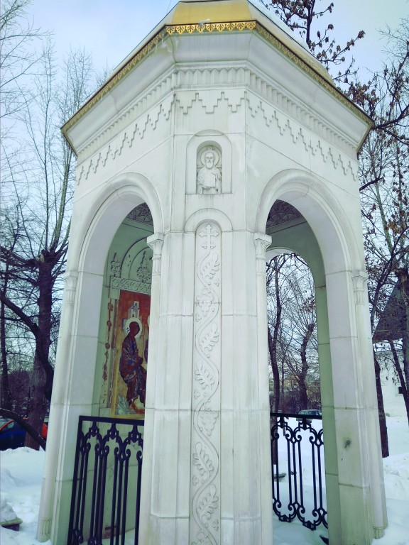 Спасо-Андроников монастырь. Часовня Троицы Живоначальной, Таганский (Центральный административный округ (ЦАО), г. Москва). архитектурные детали