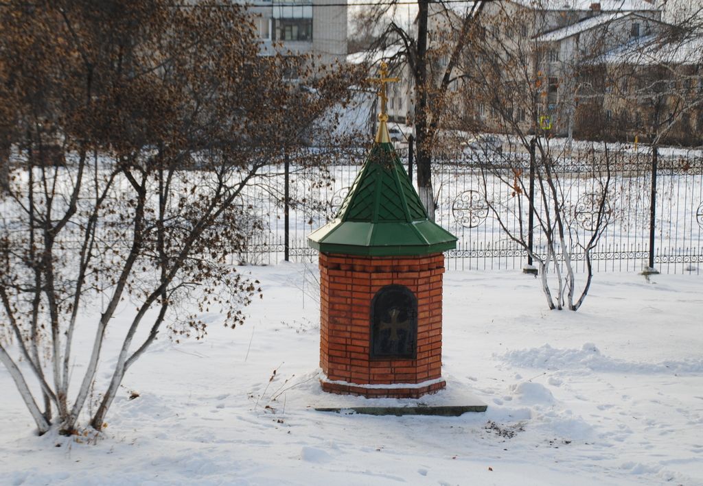 Церковь Георгия Победоносца, Новоалтайск (Новоалтайск, город, Алтайский край). дополнительная информация, Часовня на территории храма