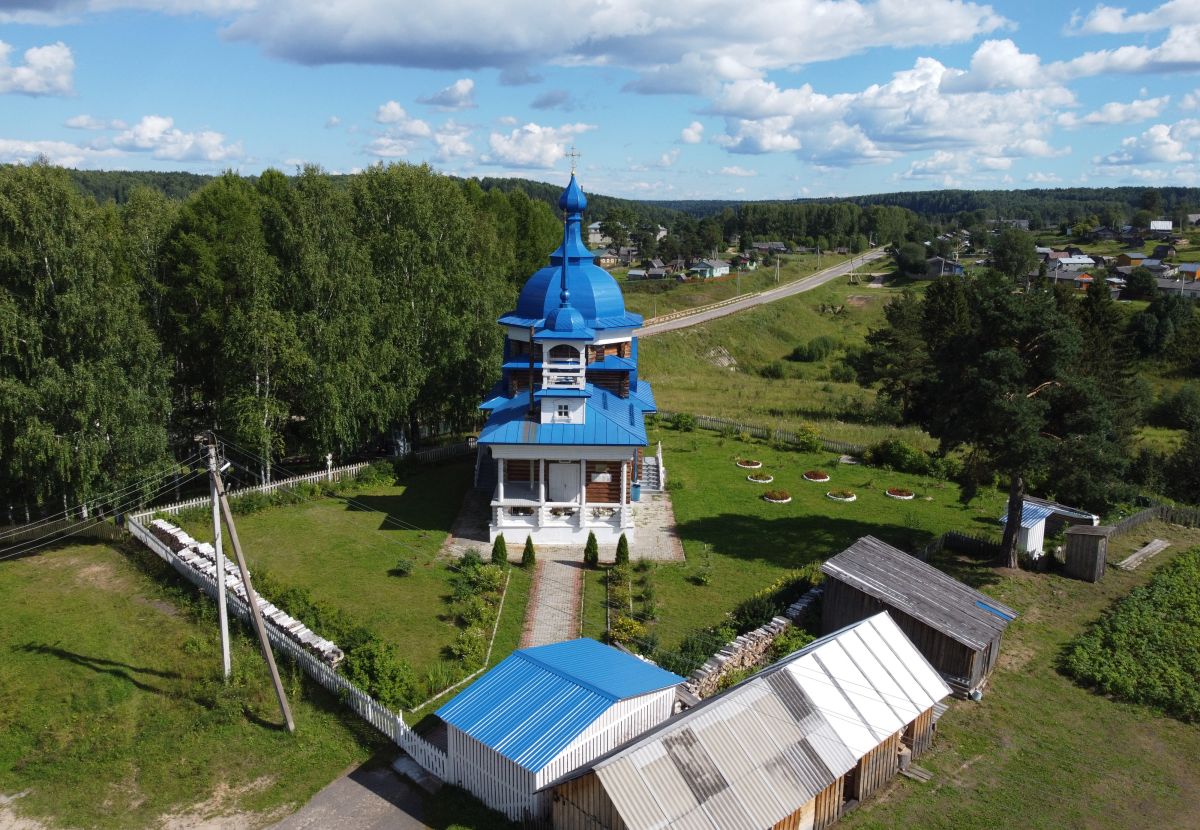 Полдарса. Церковь Симона Воломского. фасады