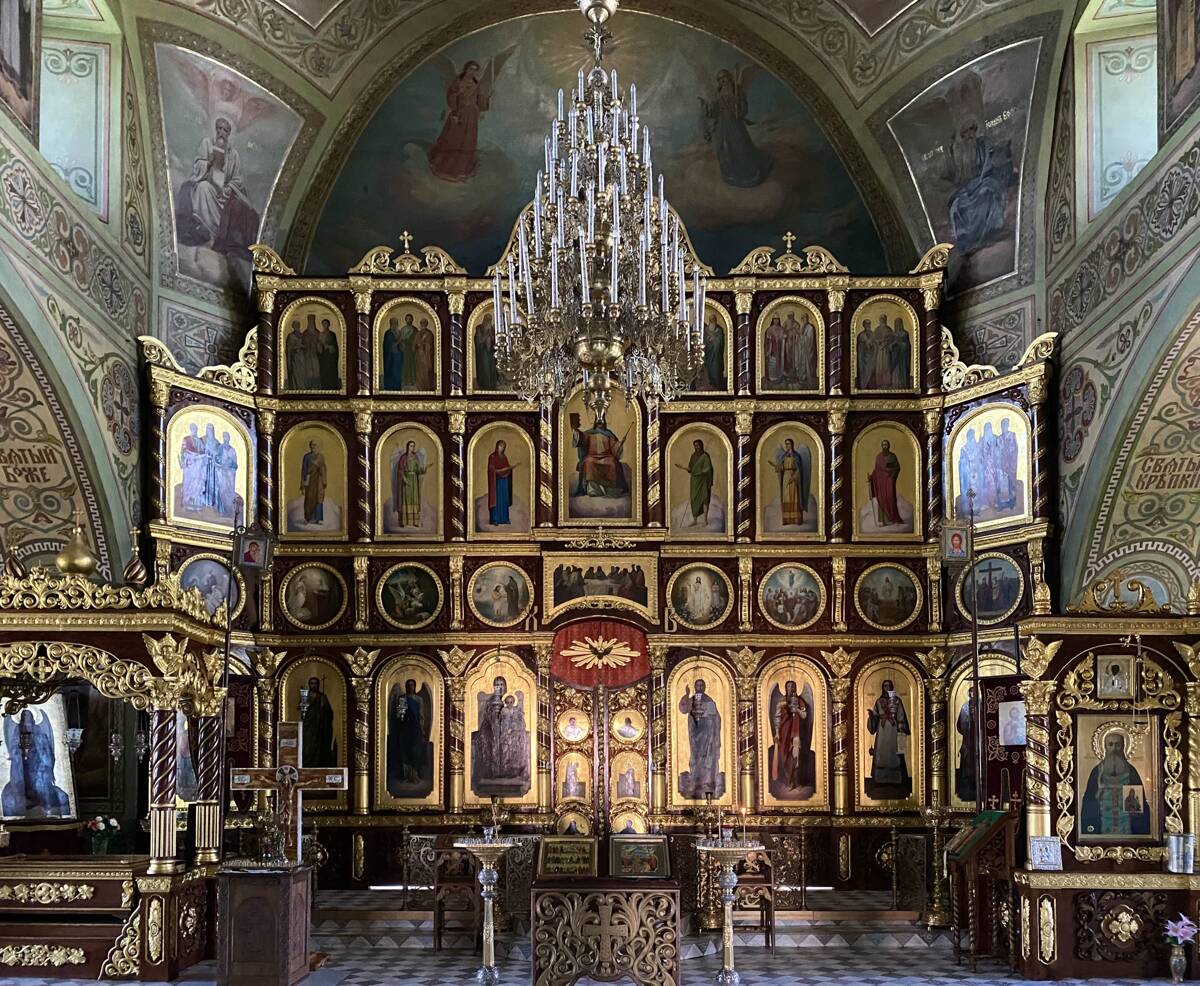 Церковь Михаила Архангела, Городище (Оренбург, город, Оренбургская область). интерьер и убранство, Интерьер главного объёма