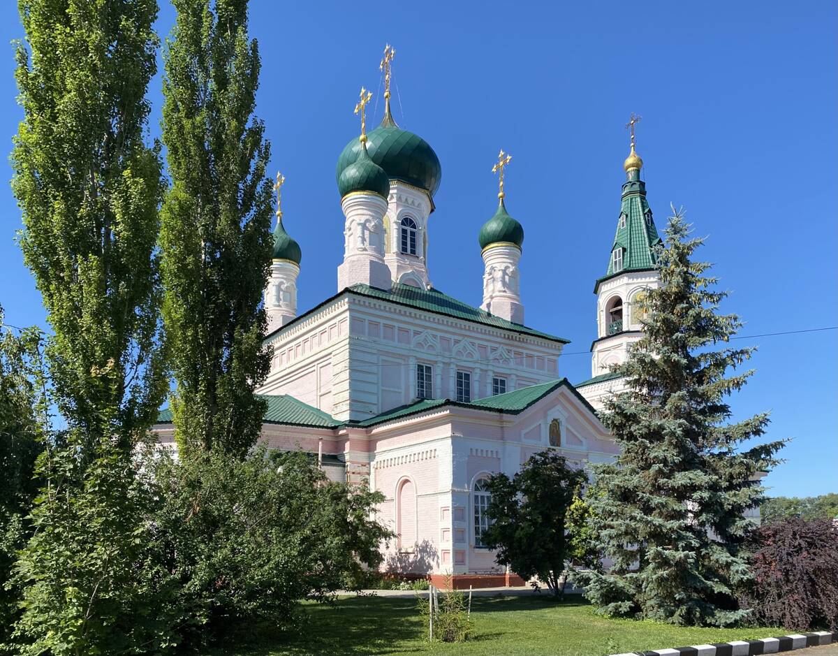 Церковь Михаила Архангела, Городище (Оренбург, город, Оренбургская область). фасады, Вид с северо-востока