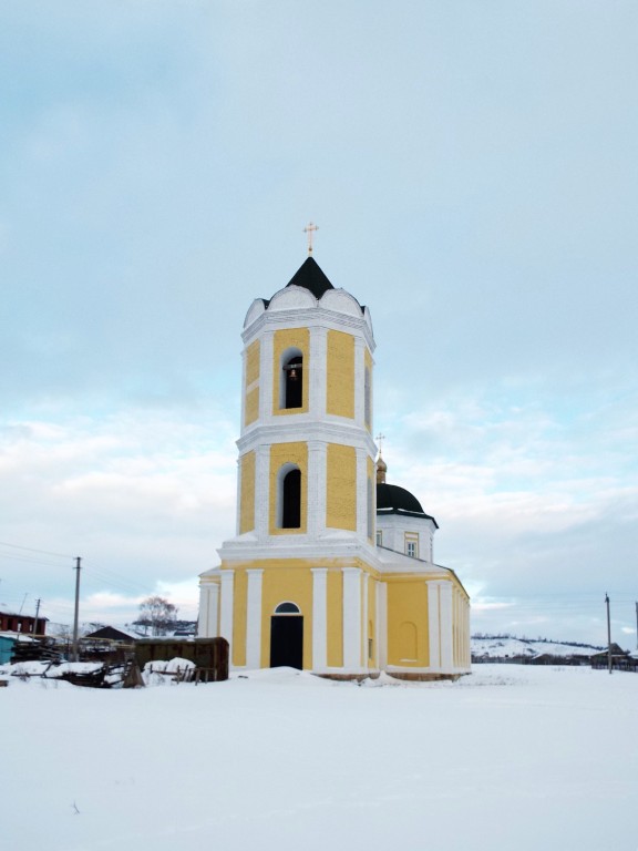 Ильбухтино. Церковь Макария Унженского и Желтоводского. фасады