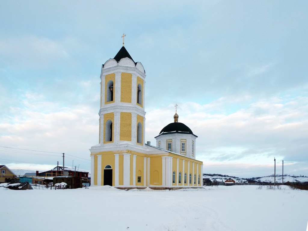 Церковь Макария Унженского и Желтоводского, Ильбухтино (Тукаевский район, Республика Татарстан). фасады