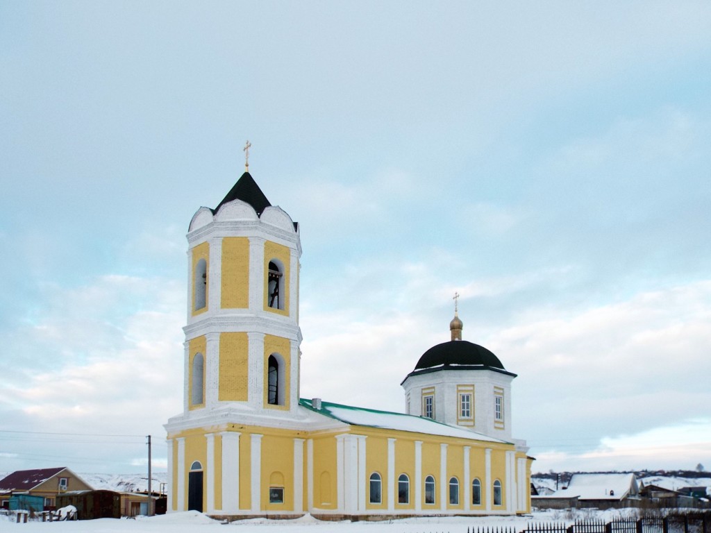 Церковь Макария Унженского и Желтоводского, Ильбухтино (Тукаевский район, Республика Татарстан). фасады