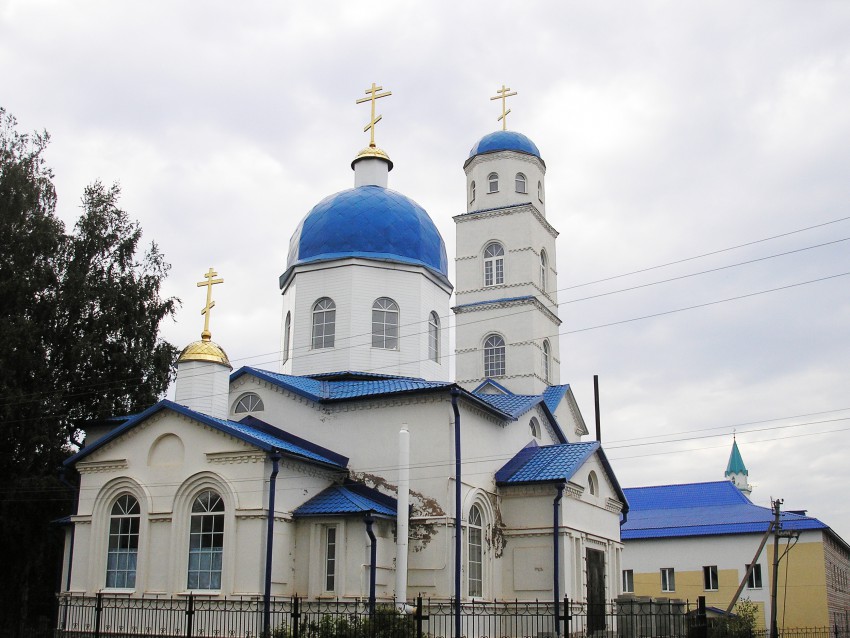 Церковь Покрова Пресвятой Богородицы, Языково (Благоварский район, Республика Башкортостан). фасады