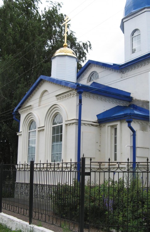 Церковь Покрова Пресвятой Богородицы, Языково (Благоварский район, Республика Башкортостан). архитектурные детали, Апсида храма