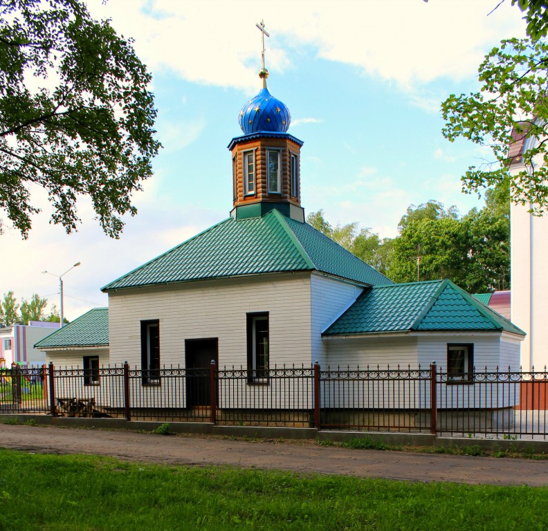 Краснозаводск. Церковь Иверской иконы Божией Матери. фасады
