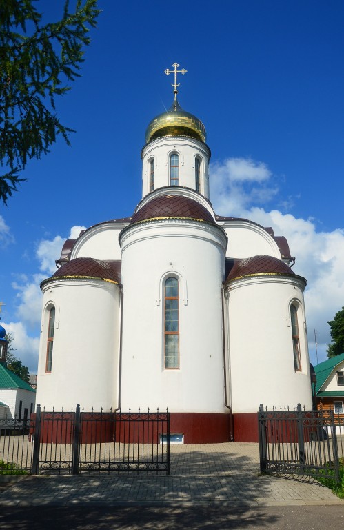 Церковь Всех Святых в земле Российской просиявших, Краснозаводск (Сергиево-Посадский городской округ, Московская область). фасады