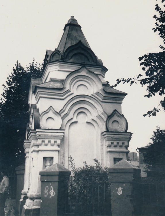 Часовня Троицы Живоначальной, Зарайск (Зарайский городской округ, Московская область). фасады