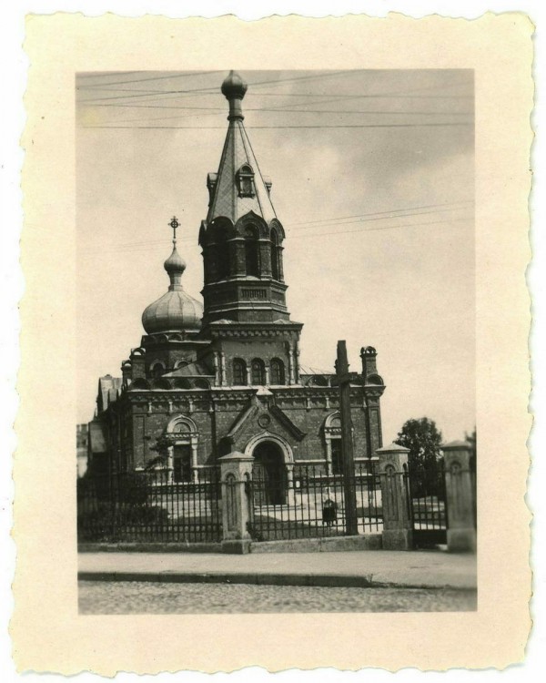 Шяуляй. Церковь Николая Чудотворца. архивная фотография, Фото 1941 г. с аукциона e-bay.de