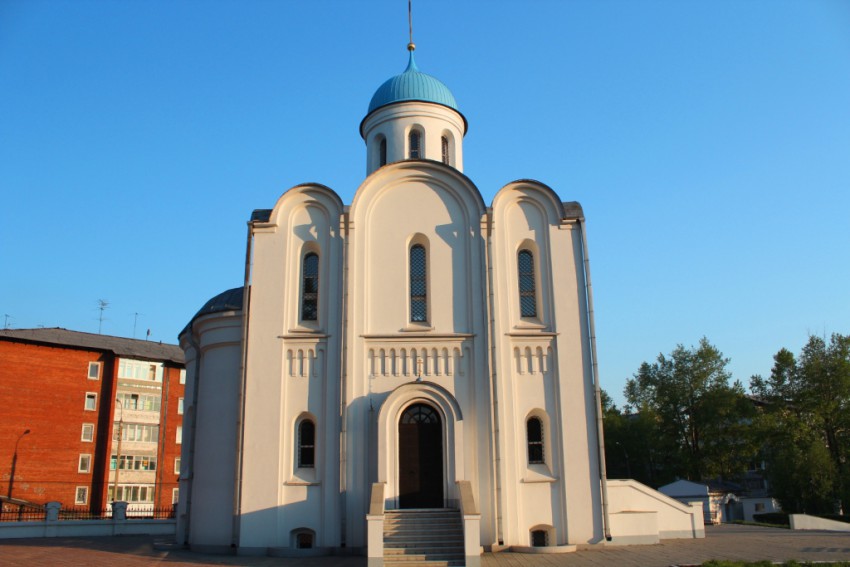Иркутск. Церковь Рождества Христова. фасады, Вид с севера