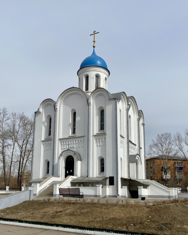 Церковь Рождества Христова, Иркутск (Иркутск, город, Иркутская область). фасады, Вид с ЮЗ 