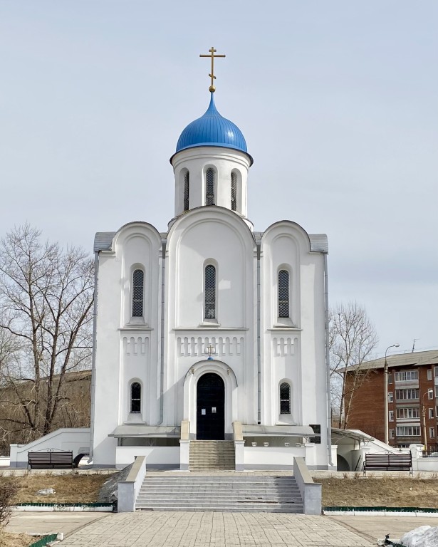 Церковь Рождества Христова, Иркутск (Иркутск, город, Иркутская область). фасады, Вид с запада
