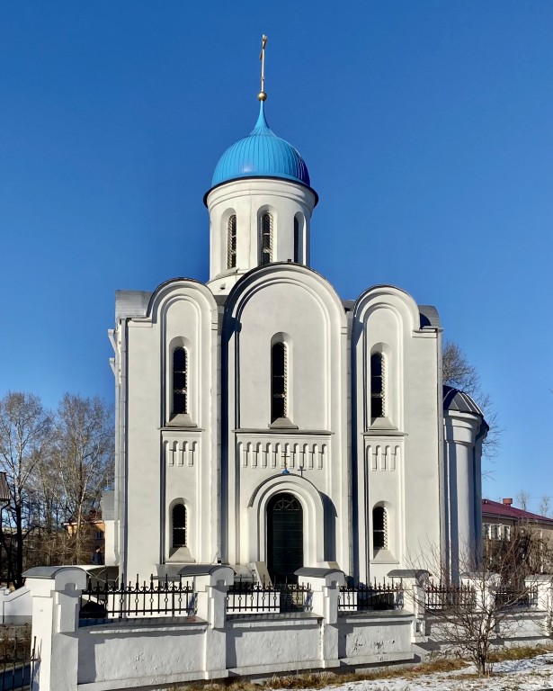 Церковь Рождества Христова, Иркутск (Иркутск, город, Иркутская область). фасады, Вид с юга