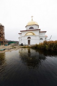 Гусинцы, урочище. Церковь Спаса Преображения