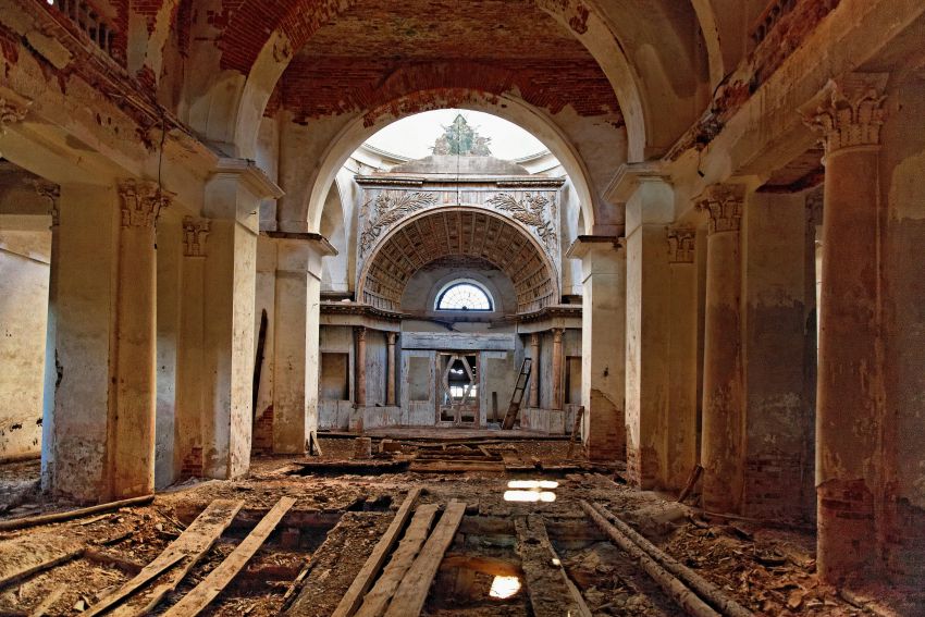 Церковь Воскресения Христова, Гагарино (Пичаевский район, Тамбовская область). интерьер и убранство