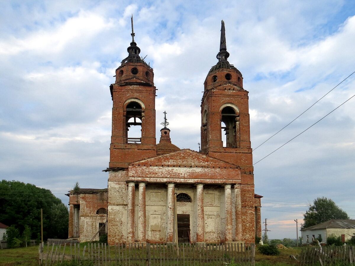 Церковь Воскресения Христова, Гагарино (Пичаевский район, Тамбовская область). фасады