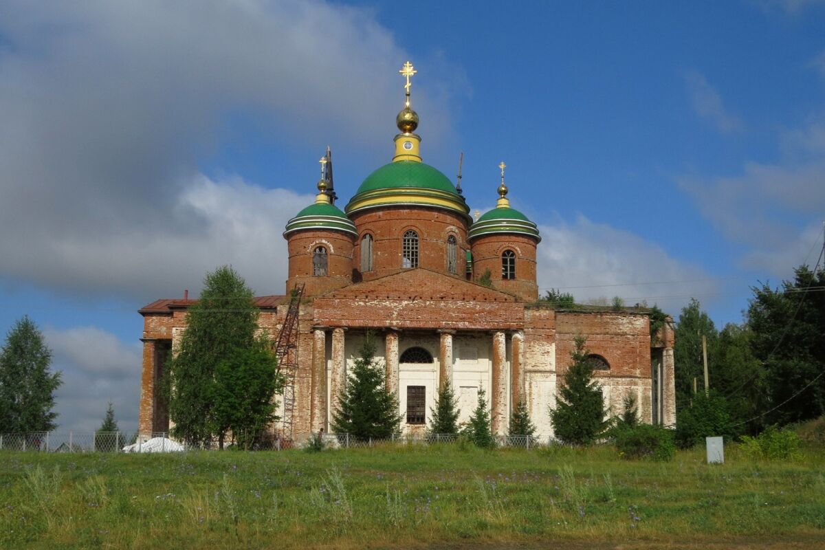 Церковь Воскресения Христова, Гагарино (Пичаевский район, Тамбовская область). фасады