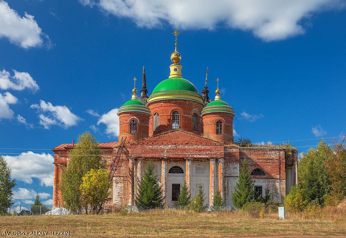 фасады. Церковь Воскресения Христова, Гагарино (Пичаевский район, Тамбовская область)