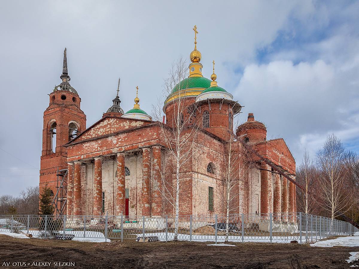 фасады. Церковь Воскресения Христова, Гагарино (Пичаевский район, Тамбовская область)