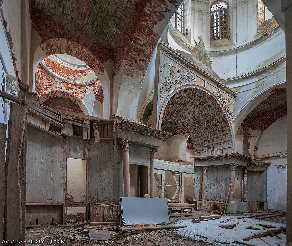 интерьер и убранство. Церковь Воскресения Христова, Гагарино (Пичаевский район, Тамбовская область)
