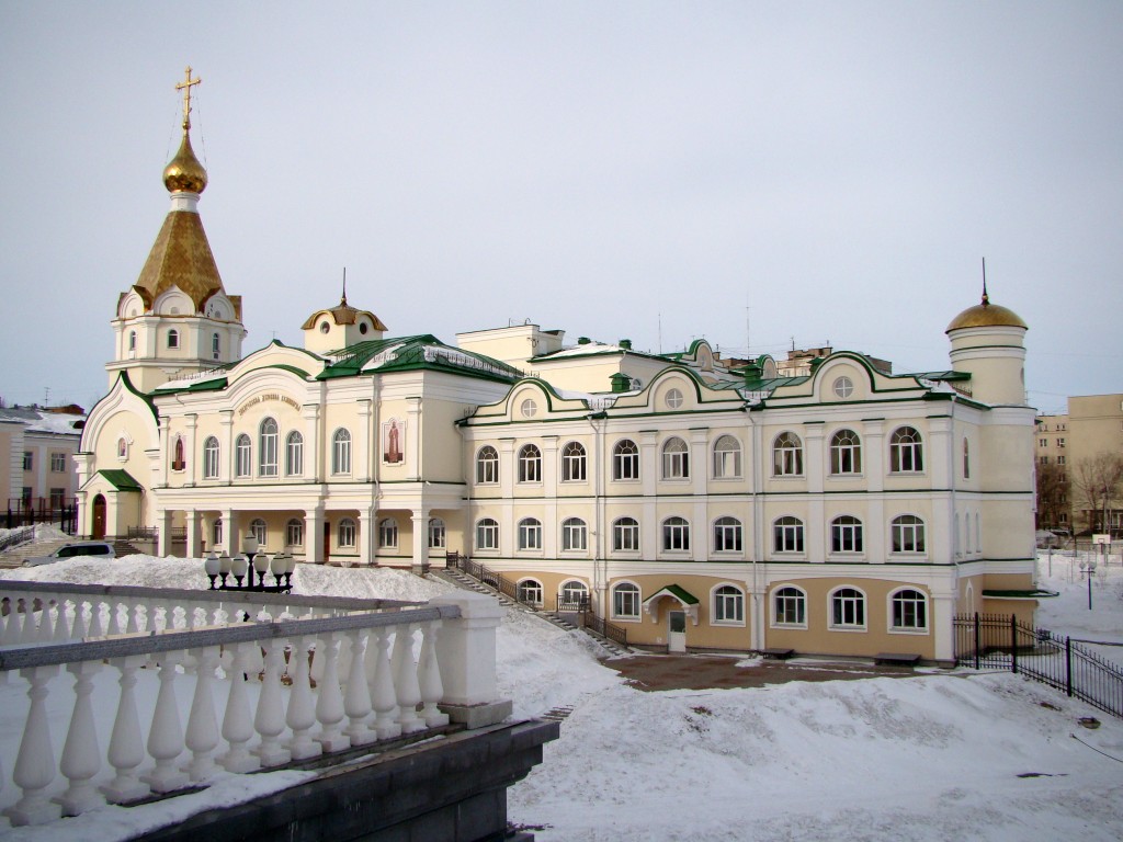 Церковь Иннокентия, митрополита Московского при Хабаровской духовной семинарии, Хабаровск (Хабаровск, город, Хабаровский край). фасады