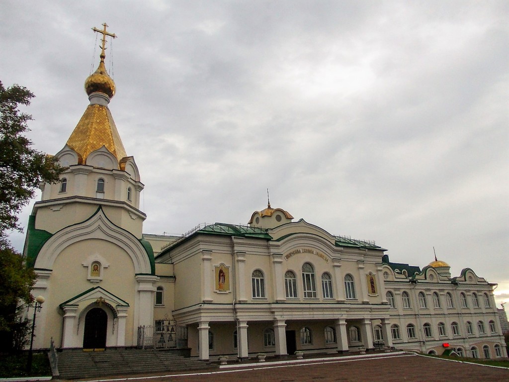 Церковь Иннокентия, митрополита Московского при Хабаровской духовной семинарии, Хабаровск (Хабаровск, город, Хабаровский край). фасады