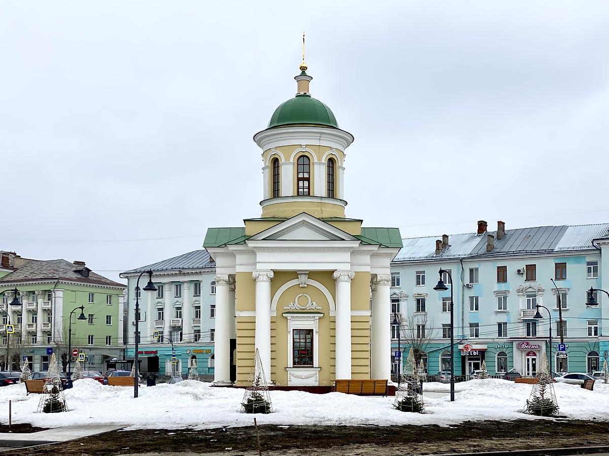Вид с юга, фасады. Часовня Михаила Архангела, Дзержинск (Дзержинск, город, Нижегородская область)