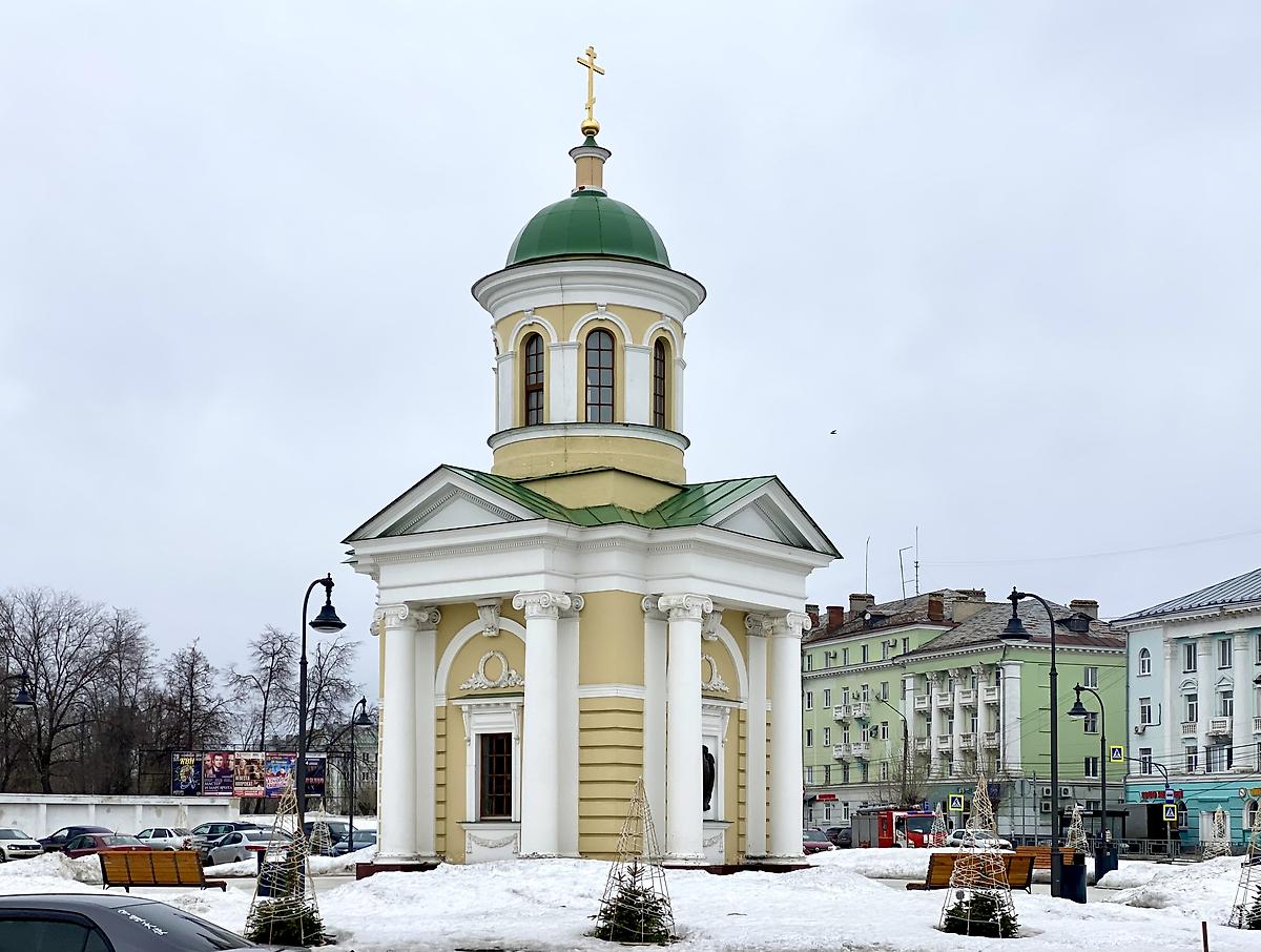 Вид с юго-востока, фасады. Часовня Михаила Архангела, Дзержинск (Дзержинск, город, Нижегородская область)