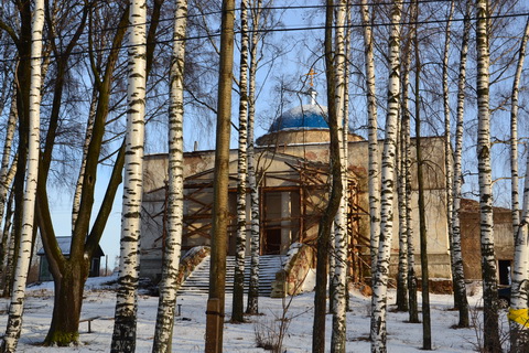 Некрасовское. Собор Воскресения Христова. фасады